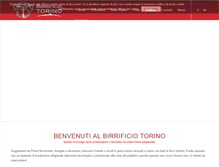 Tablet Screenshot of birrificiotorino.com